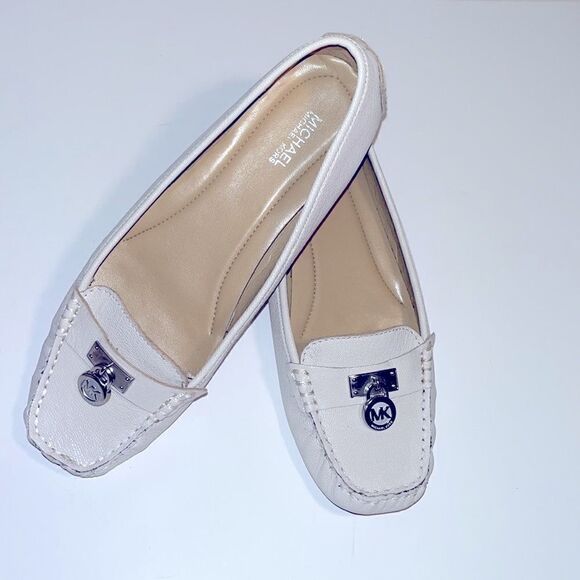 Michael Kors leather comfortable square toe slip on - Picture 1 of 5